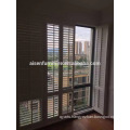 Pvc blinds frame shutter home decorative shutters louver door shutters